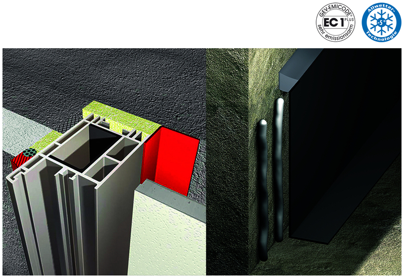 Aluminiumprofil, Bauelement, Kunststoff, Rollladendichtung, Wandverkleidung