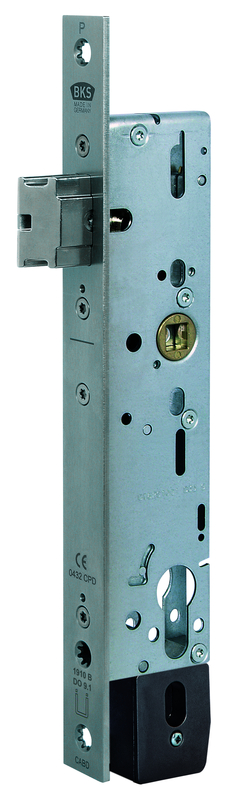 electric strike, door hardware, mortise lock, metallic, rectangular