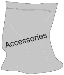 accessories, neck, slim, gray, sheet