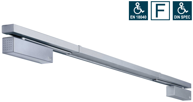 Klemmleuchte, Deckenleuchte, Metall, Silber, Beleuchtungssystem