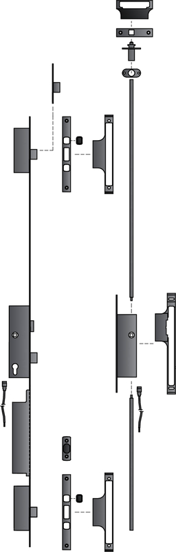 FT-MFV-Set systeQ-M-SLM-ESC-2 Fkt.E GFF 2flg. Gaspumpe, Maschine, Pumpe, Drinnen, Gaspumpe, Maschine, Pumpe,