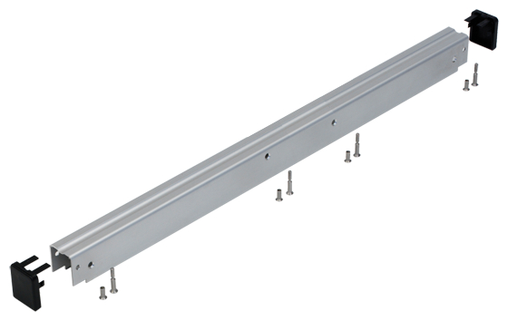 lineare Schiene, Aluminium-Schiene, Führungsschiene, Montageschiene, Befestigungsmaterial