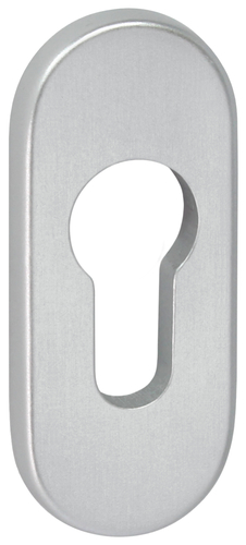 esco BASIC Kleberosette 0451 h=7,5mm, oval, PZ, Alu EV1