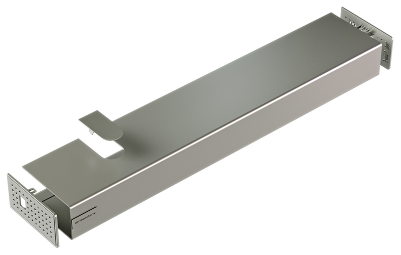 dormakaba ED 250/ED 100 Verkleidung BASIC, silber Griff, Aluminium, Griff,