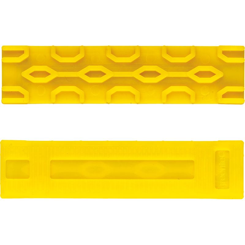 greenteQ Verglasungsklotz 100x54x4, gelb, VE500