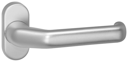 esco BASIC Türdrücker 2018 VK=8mm, Ovalrosette, Alu EV1 Griff, Klinge, Rasiermesser, Waffe, Griff,