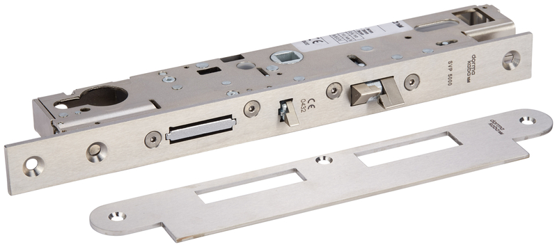 Rundschloss, Einsteckschloss, Metall, Schlossprofil, Türbeschlag