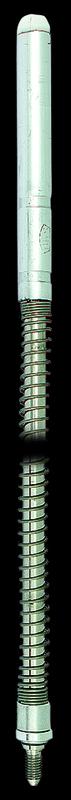Treibriegelstange BKS B 9036 M5,L=1385,Rohr/Feder m.Gleitstopfen