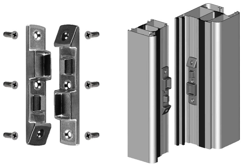 Bandseitensicherung aufschraubbar VE=2 (Paar)
