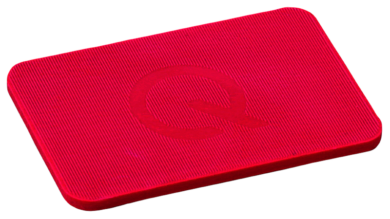 Schnittfeste Karte, Kreditkartenformat, Kartenhalter, Rot, Gummi/Plastik