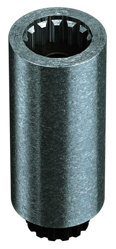 dormakaba ED 250/ED 100 Achsverlängerung h=60mm, Stahl verzinkt Postfach, Postfach,