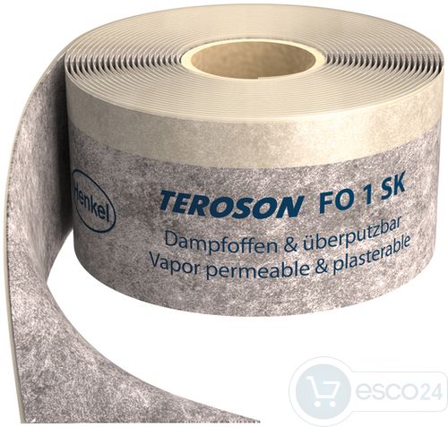 TEROSON FO 1 SK dampfoffen selbstklebend, Rolle 30 m x 100 mm