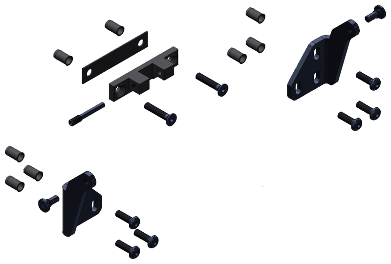 Befestigungsgarnitur KM40II RM ausw. ROH / A2