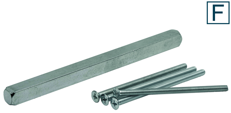 metallstange, verzinkt, schrauben, Gewindestange, stahlstange