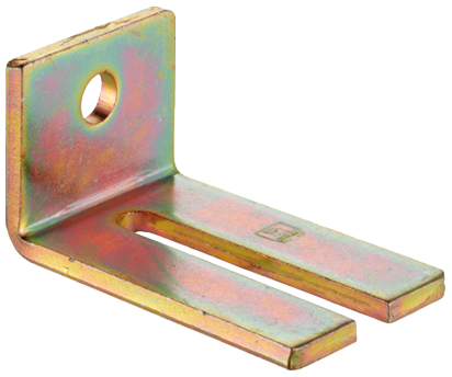 Metallwinkel,  Montageswinkel,  L-Winkel,  verzinkt,  Lochbohrung