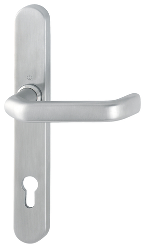 HOPPE Türdrücker außen Langschild E1313G/3357N VK=8mm, Edelstahl matt (F69) Griff, Griff,