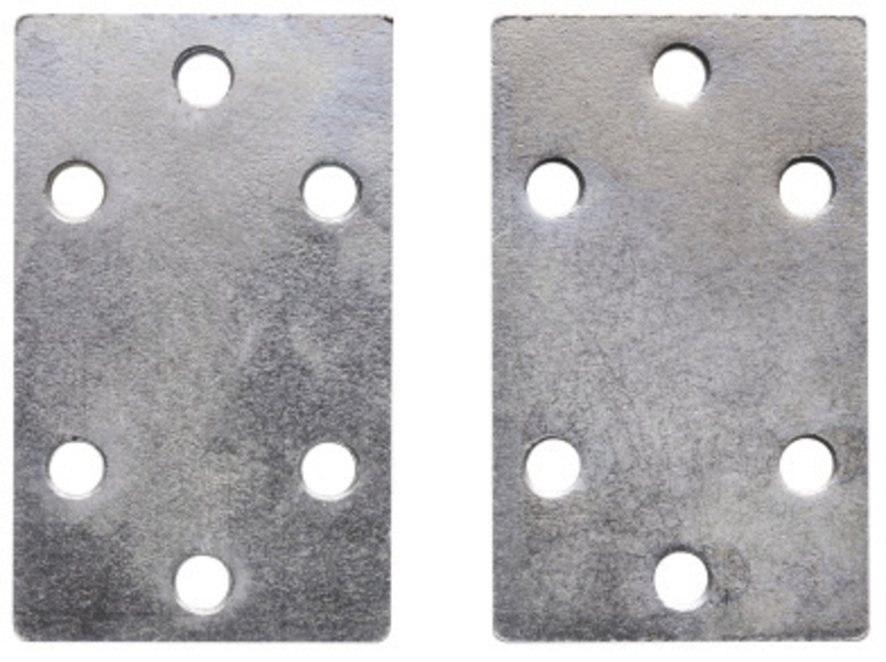blechplatte, metallplatte, lochkante, stahlblech, plattenpaar
