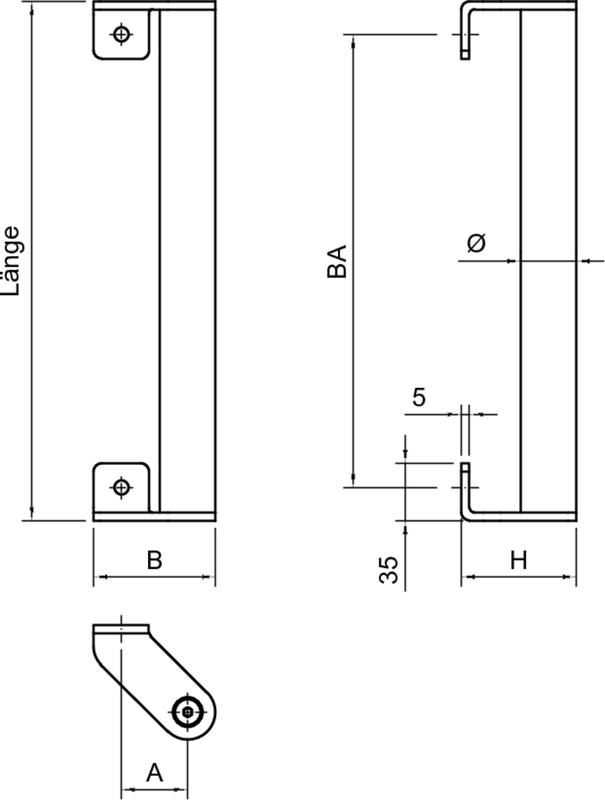 schematic, zeichnung, halter, winkelblech, bauteil