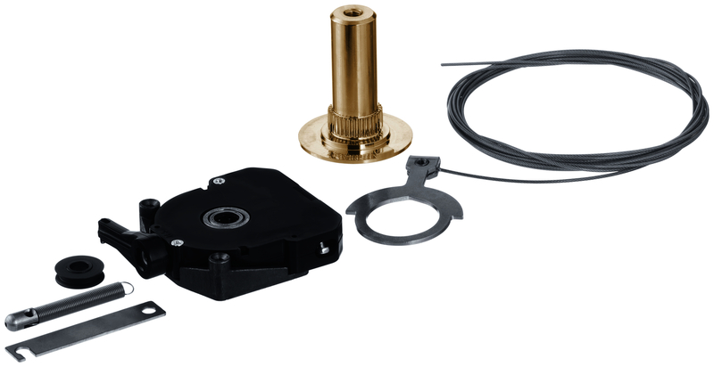 GEZE Powerturn (F/R-IS/TS) Auslösemechanik Montagesatz (Schließfolgeregelung) Adapter, Elektronik, Adapter, Elektronik,