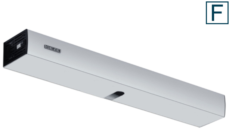 LED-Streifen, Netzteil, Metallgehäuse, Schlankes Design, Weiß/Grau,