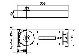 dormakaba BTS 84 Schließer mit Steckachse EN3 mit 90°-Feststellung