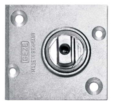 Schlossplatte, Riegelverstellsystem, Flachplatte, Metall, Schloss