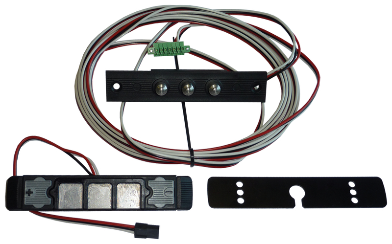 LED, Sensor, Verkabelung, Batterie, Montage