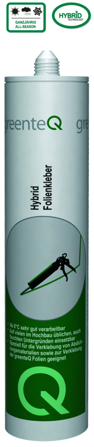 Folie, Hybrid, Folienschutz, Quellschutz, Grün