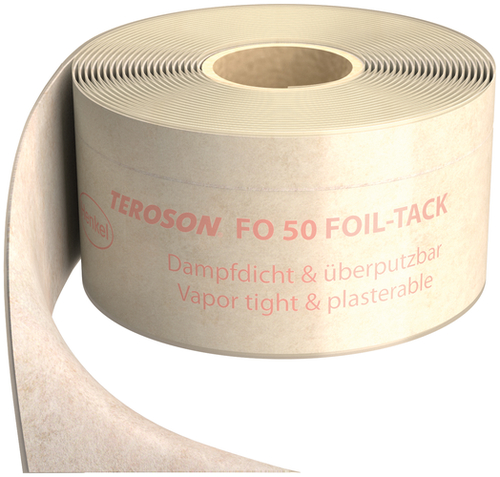 TEROSON FO 50 FOIL-TACK einseit.vollfl.selbstkl., Rolle 60 m x 150 mm