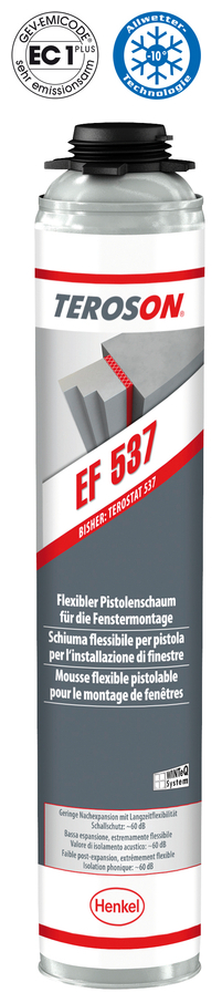 Pistolenschaum, Dichtmittel, EF531, Fenstermontage, Gebrauchsfertig