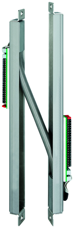 ASSA Kabelübergang verdeckt/lösbar 20-polig h=330mm, Aufnahmekasten beidseitig Computerausrüstung, Elektronik, Hardware, Computerausrüstung, Elektronik, Hardware,