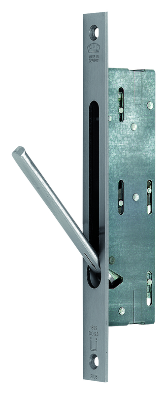 Türschloss, Roto-Lock, Türdrücker, Aluminium, Sperrkassette
