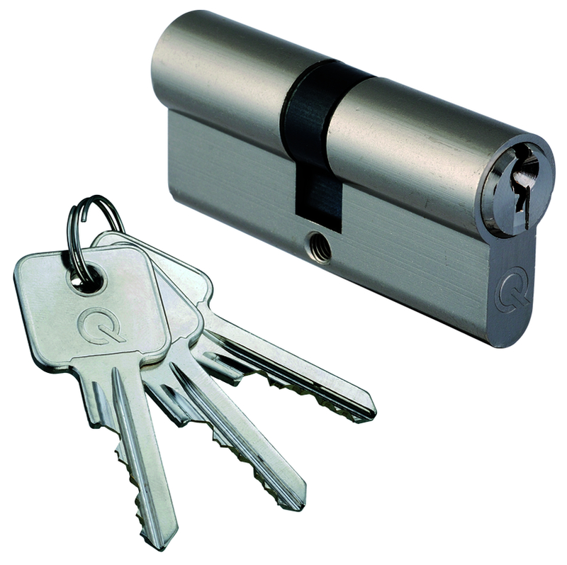 Schlosszylinder, Sicherheitsschloss, Schlüsselschloss, Rundzylinder, Schlüssel