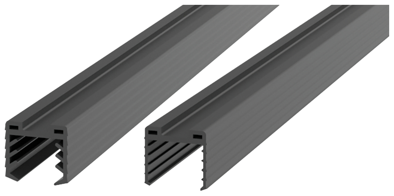 Aluminium profile, Schiene, Gehäuse, Kanalprofil, Rillenprofil