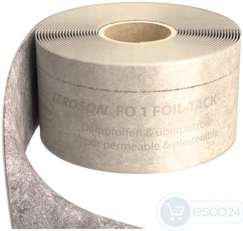 TEROSON FO 1 FOIL-TACK einseit.vollfl.selbstkl., Rolle 60 m x 150 mm