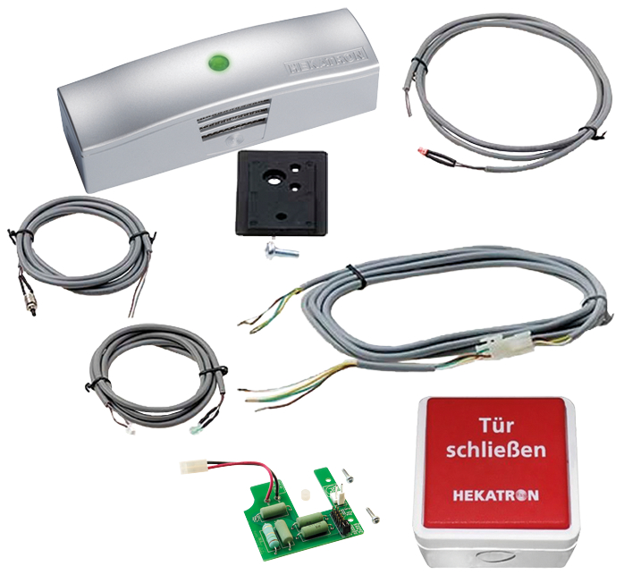 garagentor, automatisierung, Steuergerät, Kabel, Knopf