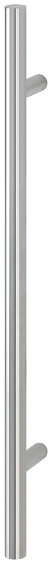 HOPPE Stangengriff E5011 gerade Stützen m. Bef. 11 BA=560, l=800, d=30, Edelstahl matt (F69)
