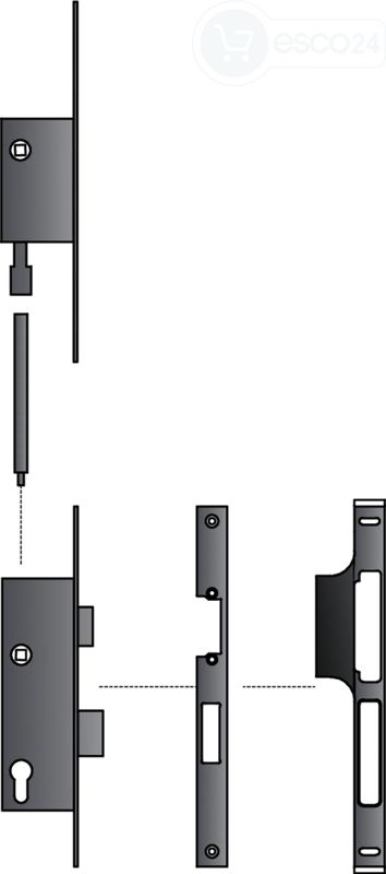 FT-Set systeQ-S-ESC-1E KD 1flg.  EÖ,Fkt.E, ULS GF