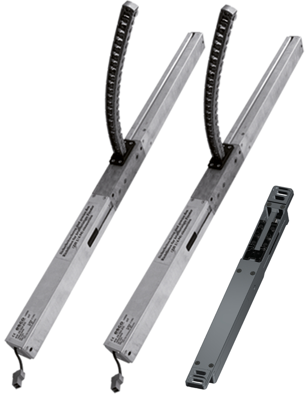 lineare Führung, Schiene, motorisierter Schlitten, Rollerführung, Aluminium-Schiene