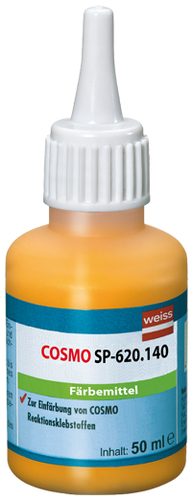 COSMO SP-620.140, Farbpaste gelb Flasche à 50 ml Flasche, Flasche, Behälter für Farbe, Shaker, Tintenflasche,