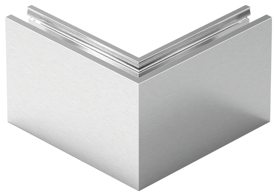 metallischer Eckverbinder, Eckwinkel, Aluminiumwinkel, Eckverbinder aus Aluminium, Eckstück