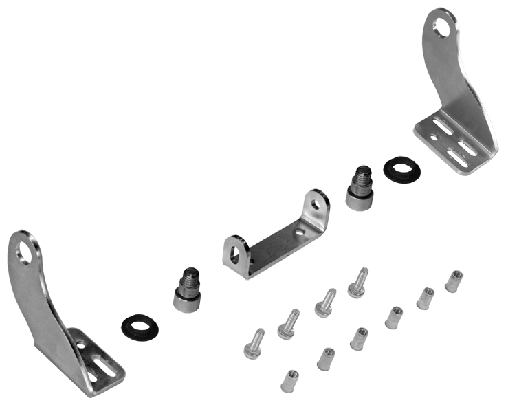 befestigung, montagewinkel, schraubenset, metallteile, halterung