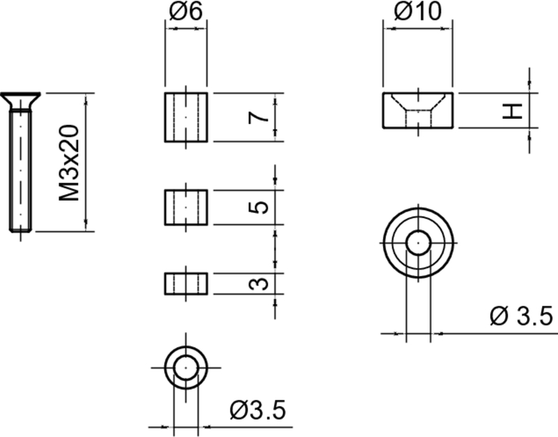 pin, Schraube, Bearbeitung, Bolzen, Unterlegscheibe