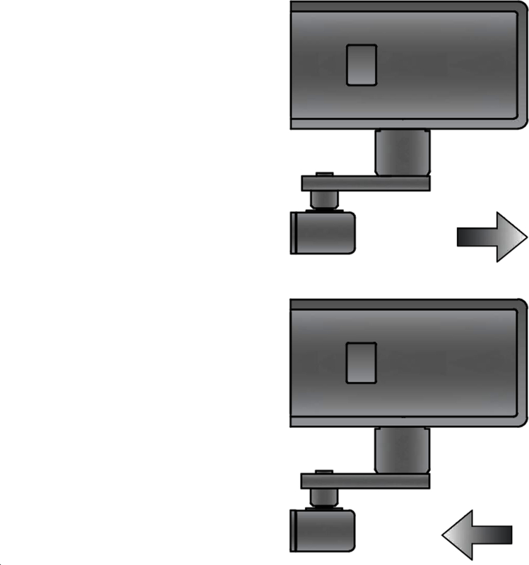 video monitor, überwachungskamera, panel, halterung, arm