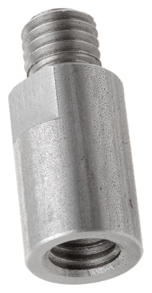 adapter, Verbindungsstück, metrisch, Metall, tailpiece