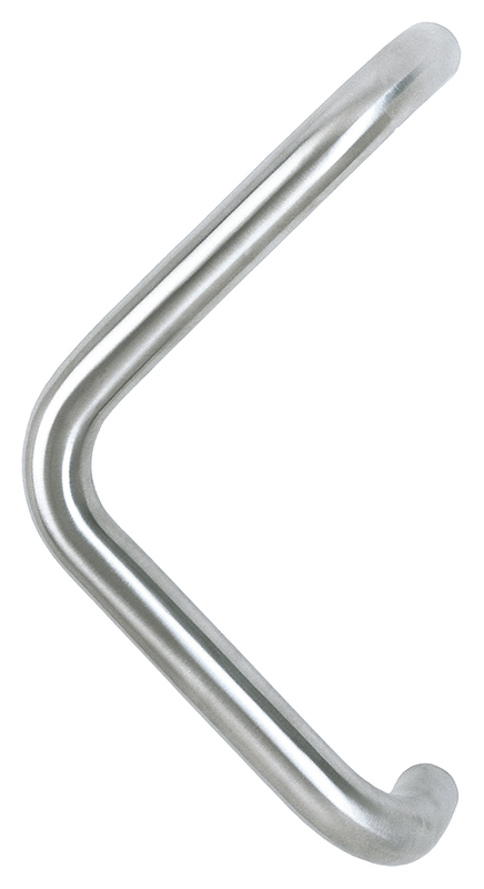 Handlauf, Metall, Bügel, L-Form, Treppen-Accessoire