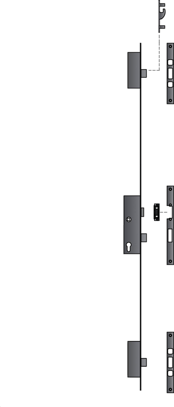 Türschloss, Schloss, Beschlag, Metall, Türkomponenten