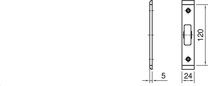 Türschloss, Rosette, Türgriffschalter, Metall, weiß