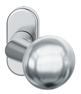 FSB FS-Türknopf 07 0846 22801 Edelstahl matt Griff, Rauchrohr, Griff, Beleuchtung,