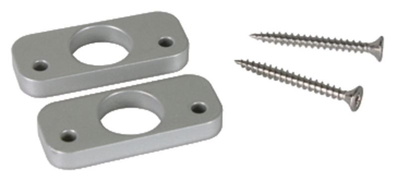 metallische Halter, Türbeschläge, Schrauben, Montageplatten, Schrauben mit Senkkopf